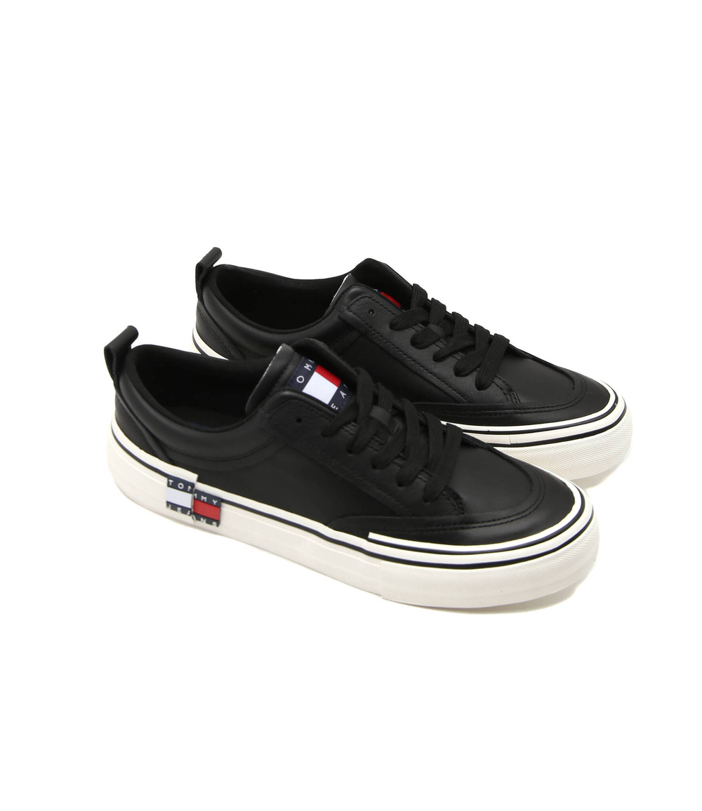 Кожаные кроссовки decon skater Tommy Jeans - черный(EM0EM00984)