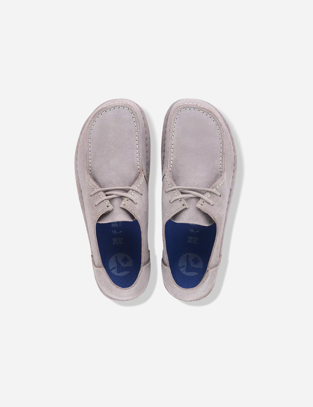 Birkenstock Utti Lace Suede Leather "Lavender Sky"