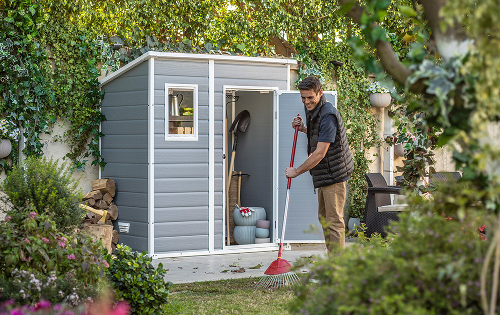Пластиковый сарай Keter Manor Pent 6x4
