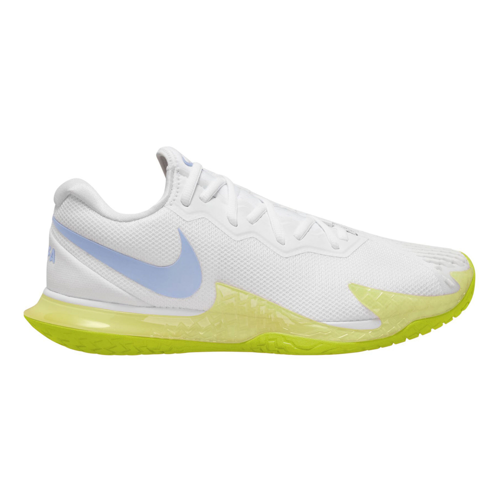Мужские теннисные кроссовки Nike Court Zoom Vapor Cage 4 Rafa All Court Shoe Men - White, Neon Green