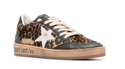 Кеды Golden Goose Superstar leopard II