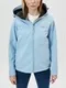 Ветровка женская softshell голубого цвета, размер 48