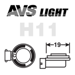 ЛАМПА ГАЛОГЕННАЯ AVS SIRIUS/NIGHT WAY/ PB H11.12V.55W A78945S