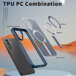 Прозрачный чехол Mesh Pro Magnetic Case для Samsung Galaxy A27 5G