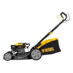 Газонокосилка бензиновая DENZEL GLR-510SP-K, 180 см3, ширина 51 см, привод, травосборник 65 л (58804)