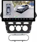 Магнитола для Ford Mondeo 4 2010-2014 - Teyes CC3-2K-360 монитор 13" 2K QLED на Android 10, Быстрая, CarPlay, 4G SIM-слот, 4 камеры в комплекте
