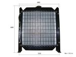 Радиатор охлаждения TDQ 38 4L/Radiator