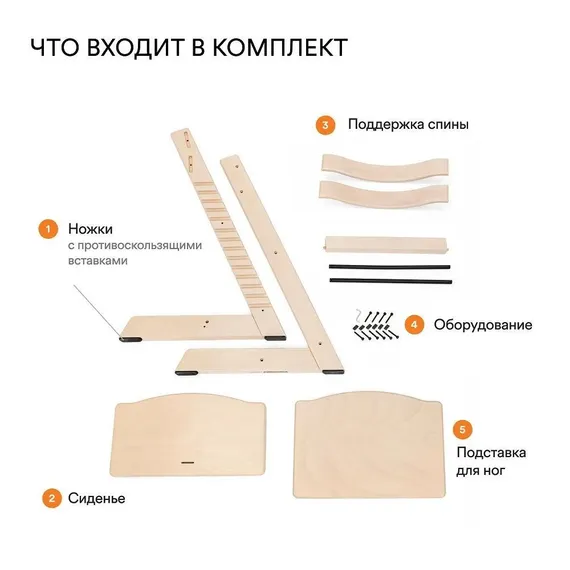 Стульчик для кормления Stokke Tripp Trapp Natural
