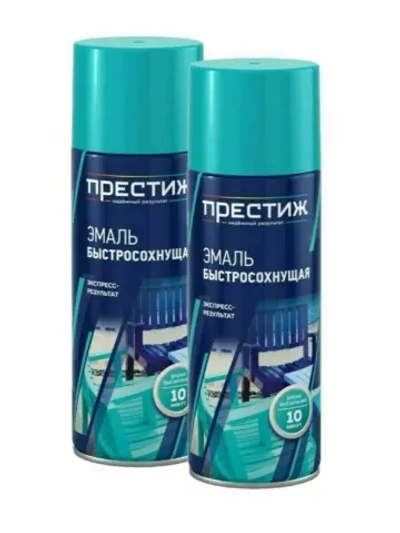 Эмаль акриловая быстросохнущая, коричневая, 425 мл 2шт