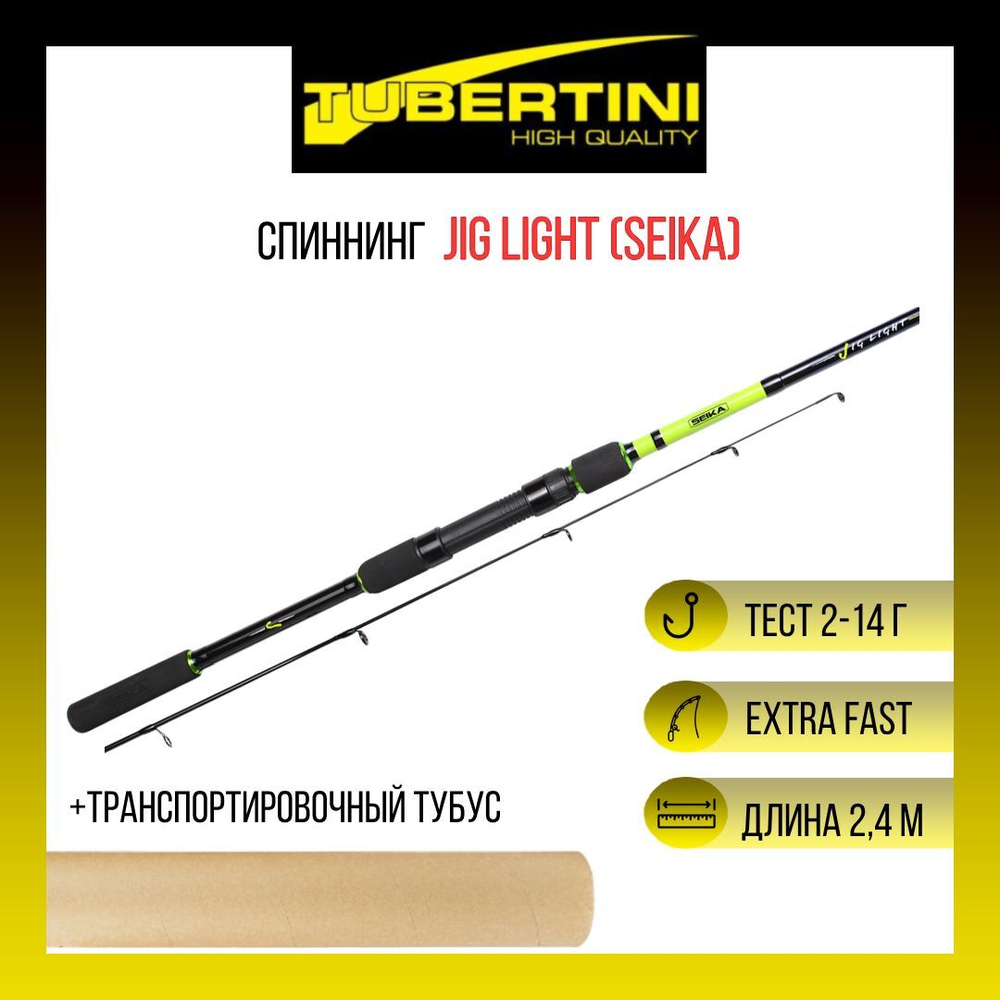 Спиннинг (Seika) ультра-лайт Jig Light 2,10 , 0-10 gr