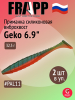 Приманка силиконовая Frapp Geko 4" #PAL08 (6 шт/уп)