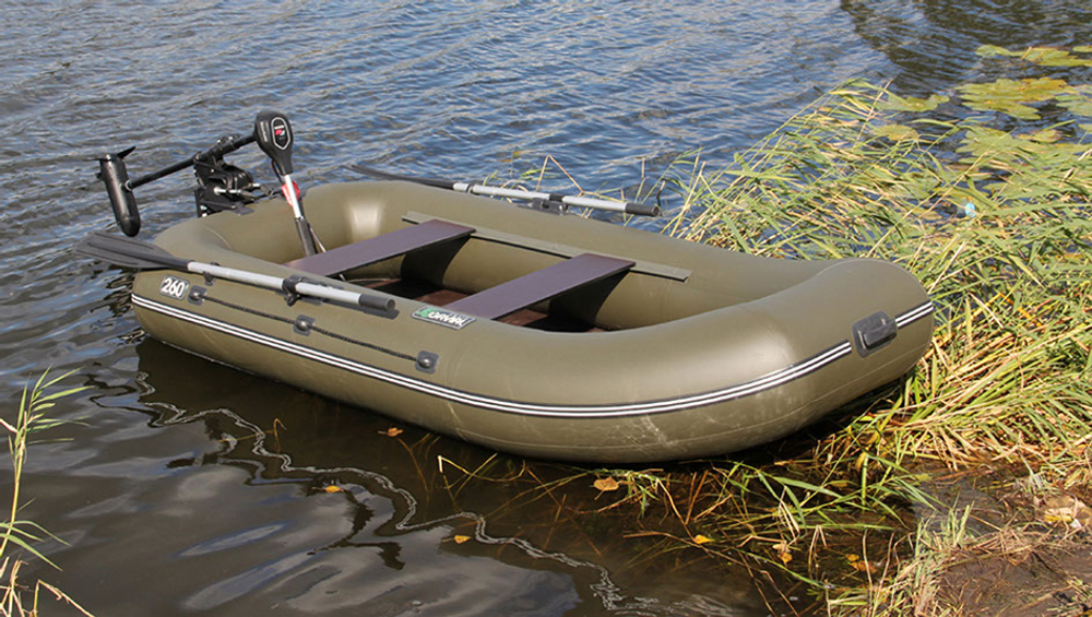 Лодка ПВХ Pelican Гавиал Гребная 260НТ Classic -