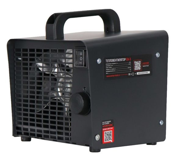 Тепловая пушка электрическая Verton Air EH-3 3кВт 220V 43142