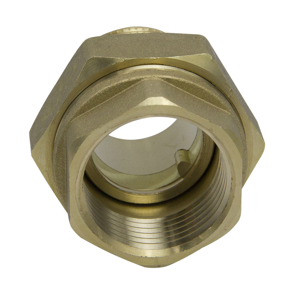 Переходник со сгоном 1'' прямой ЛАТ LEXLINE 25