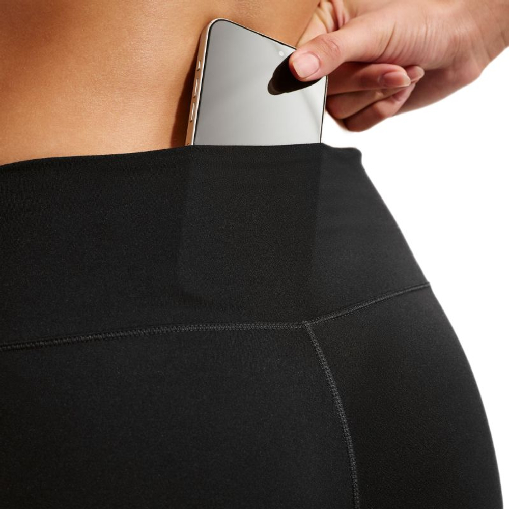 Леггинсы Nike Graphic 7/8 High Waist - black/white