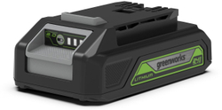 Дрель-шуруповерт аккумуляторная Greenworks Арт. 3704007UA, 24V, c 1хАКБ 2 Ач и ЗУ в кейсе