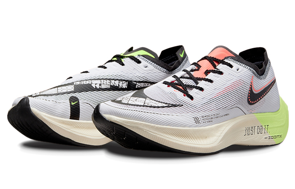 Nike ZoomX Vaporfly Next% 2 Coconut Milk Ghost Green Bright Crimson Women"s