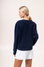 Женский свитшот RS Paris Sweatshirt (Navy/Ace Blue 241W100926/313)