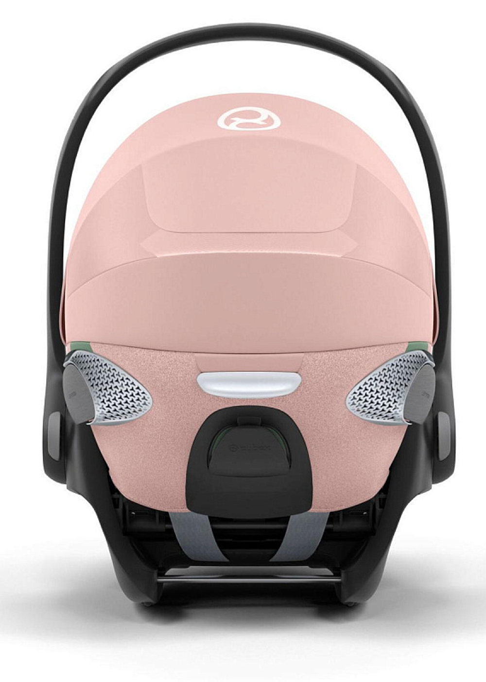 Коляска 3 в 1 Cybex Priam IV Chrome Brown complete и автокресло Cloud T i-Size Peach Pink Plus Mirage Grey