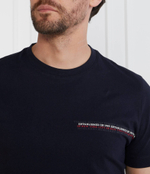 Футболка SMALL CHEST STRIPE MONOTYPE TEE Tommy Hilfiger - темно-синий(MW0MW32595)