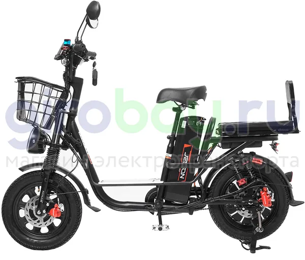 Электровелосипед Jetson Monster Pro Black 1200W (60V/21Ah) двойные амортизаторы фото №3