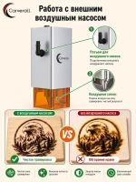 Carverall K15PRO-12W лазерная гравировка станок/С усилителем высоты. Товар уцененный