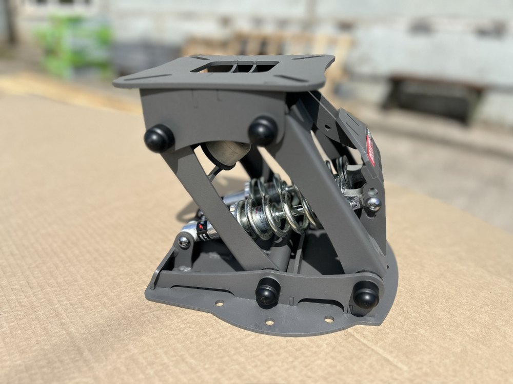 Стойка амортизационная Praktik.pro 200х2 Q с двумя амортизаторами (Цинк, саморезы из нержавейки)