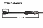 Спиннинг Strike 694ULS, 1-6 гр, 209 см от CF