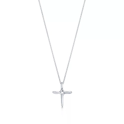 Подвеска из серебра 925, Tiffany 💠infinity cross- Elsa Peretti