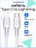 Кабель Type-C to Lightning Gurdini Braided Data Cable 9V/3A 30W 1m белый