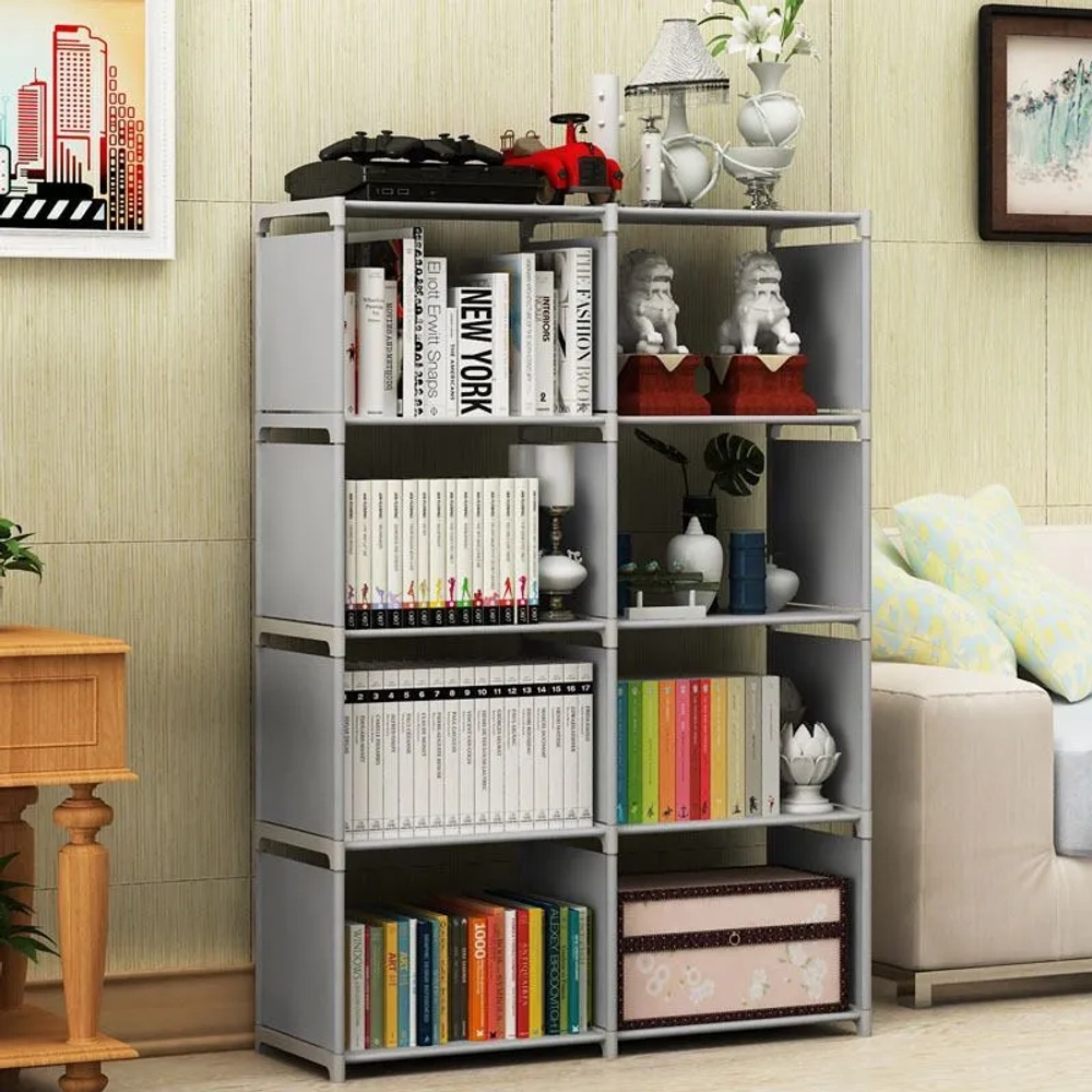 Стеллаж Ridberg 8 ячеек (Grey)
