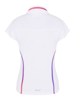 Женское поло EA7 Woman Jersey Polo Shirt - white