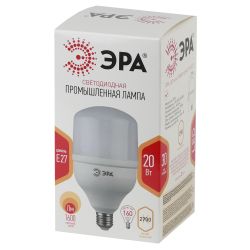 Лампа светодиодная POWER ЭРА STD LED T80-20W-2700-E27 20Вт колoкол теплый белый свет Е27 | Лампы cветодиодные POWER