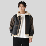 Куртка Alpha Industries Faux Leather B-3 Mod Jacket Espresso (Коричневый)