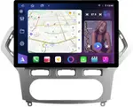 Магнитола для Ford Mondeo 4 2007-2010 (рамка серебро) - FarCar S500+TS105 монитор 13" 2K QLED на Android 14, Быстрая, CarPlay, 4G SIM-слот