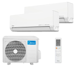 Мультисплит система на 2 комнаты Midea MMES1S-07FRN8G1 x 2 / M2OH-14HFN8-Q1
