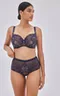 Бюстгальтер Glow PU Navy Blue