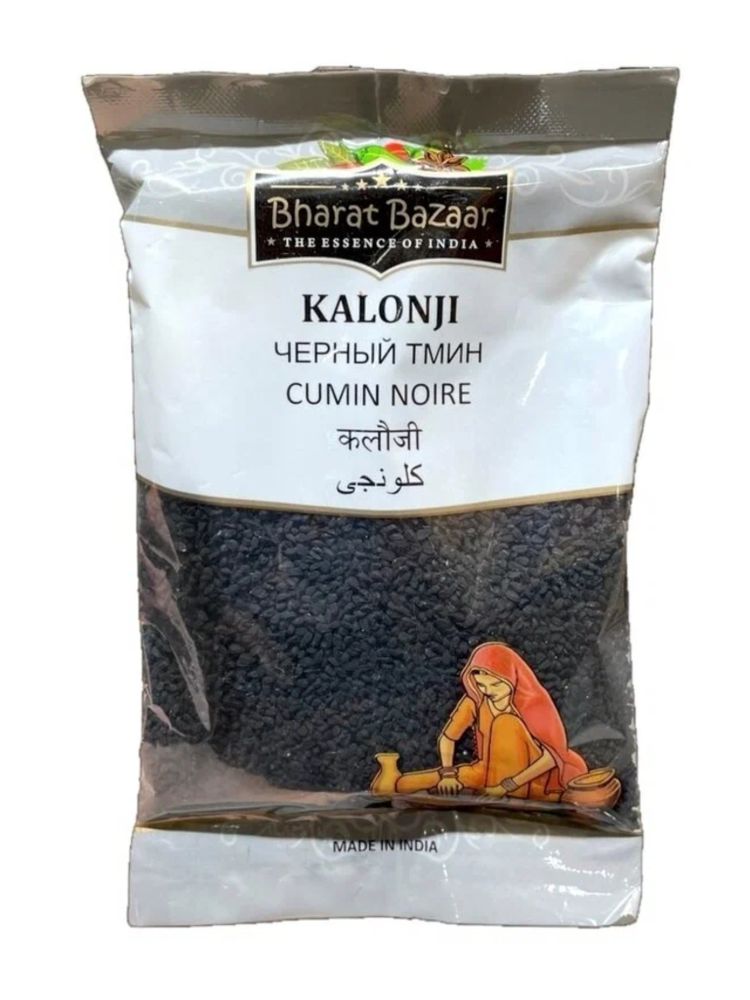 Bharat BAZAAR Kalonji seed Черный тмин Калонджи, 100 г