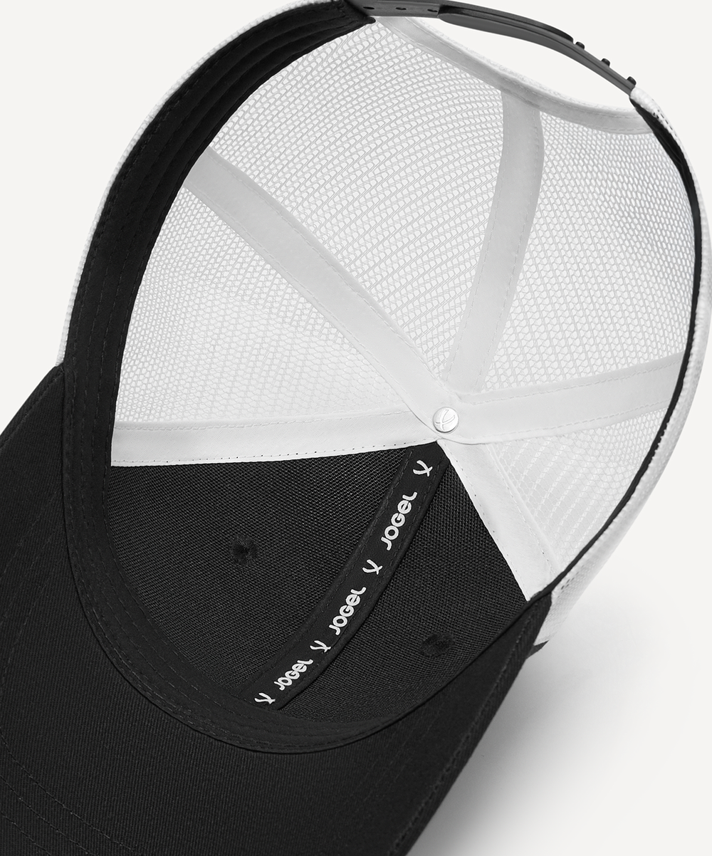 Бейсболка JOGEL Essential Mesh Cap, черный/белый