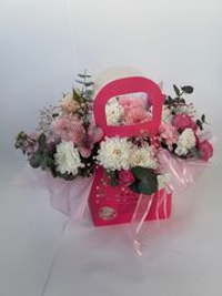 Цветы в сумочке