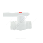 Кран шаровой PP-R белый Дн 25 внутренняя пайка OPTIMA VALFEX VALF 10145025