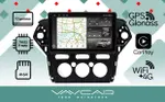 Магнитола для Ford Mondeo 4 2010-2014 - Vaycar VA17-1231-2K на Android 13, Быстрая, 2K QLED, CarPlay,4G SIM-слот
