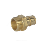 Муфта для PE-X труб радиальная латунь Дн 40х1 1/2" НР РОС GX107ACY077