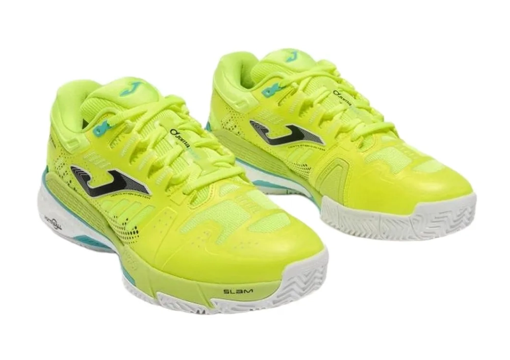 Мужские кроссовки для Padel Joma Slam Classic 2609 - fluor yellow