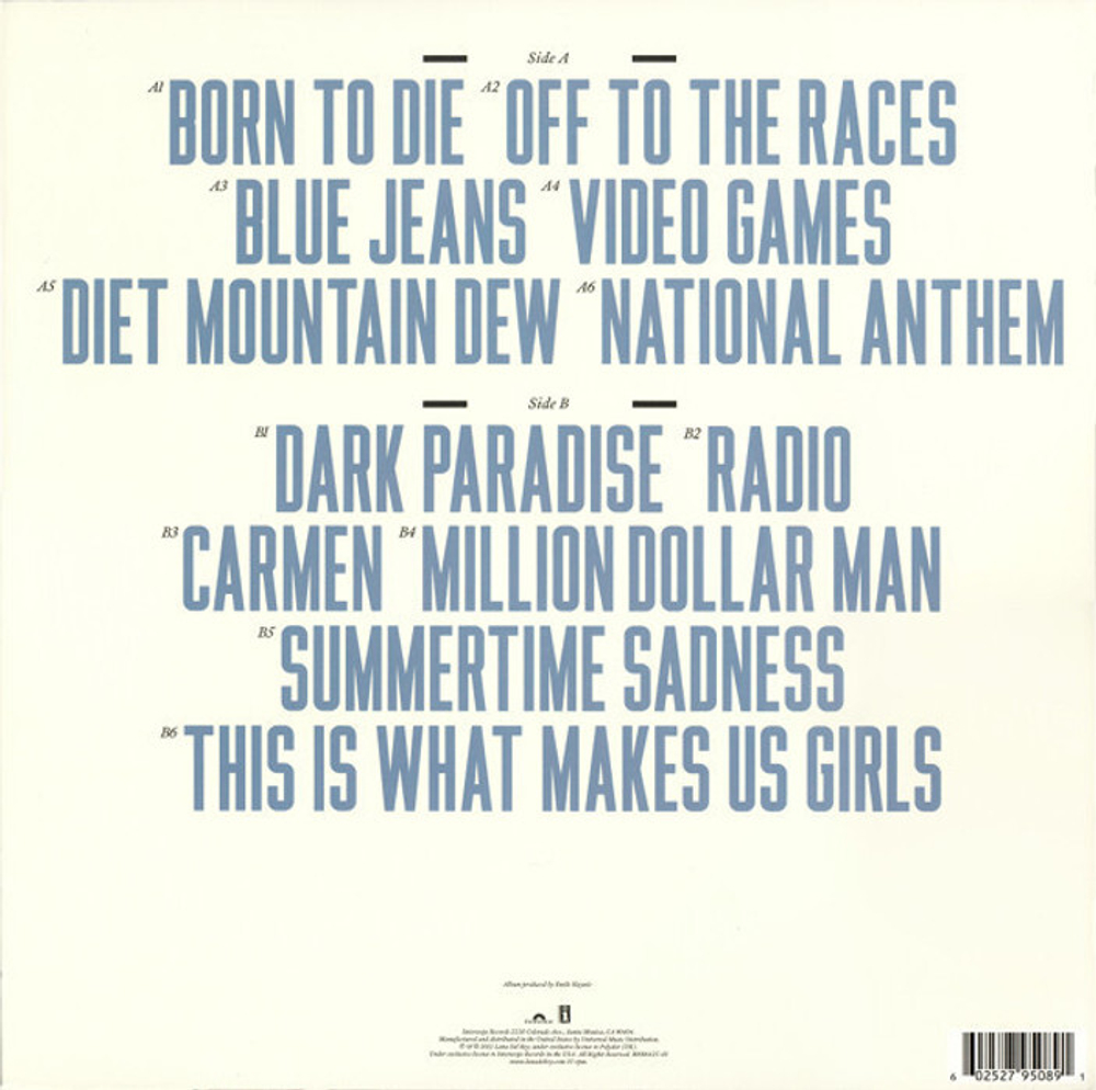 Lana Del Rey — Born To Die (LP)