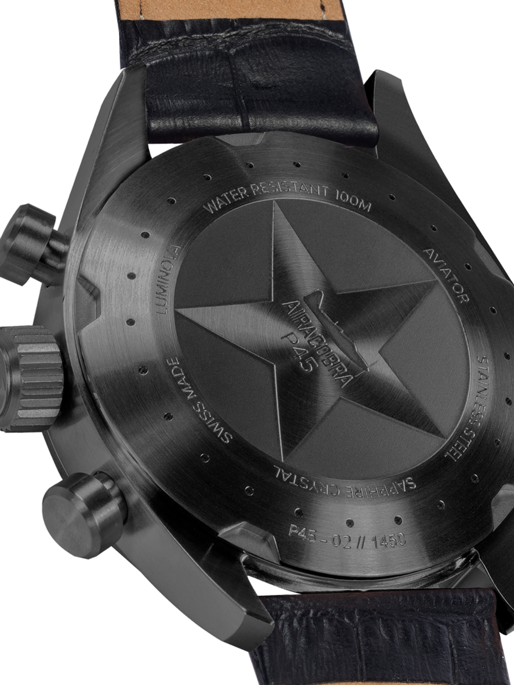 Чаcы кварцевые AVIATOR AIRACOBRA P45 CHRONO V.2.25.5.169.4 мужские