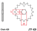 Звезда JTF429.13