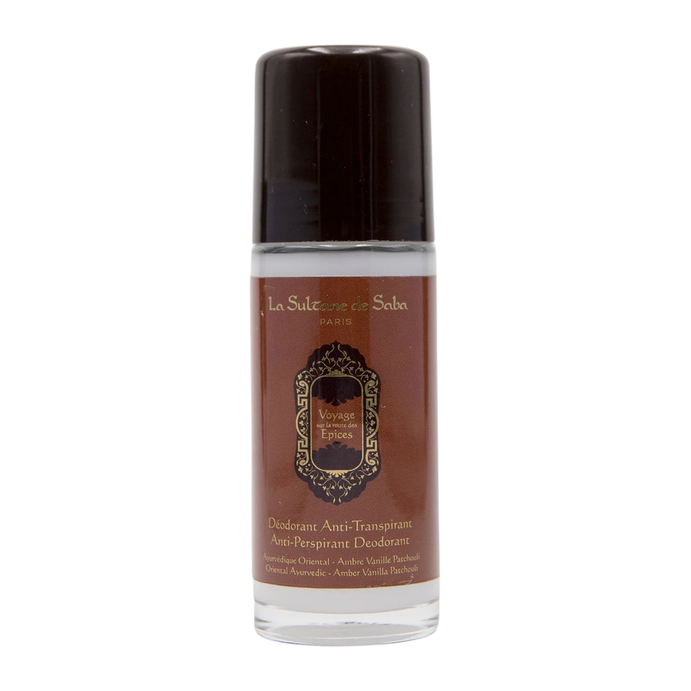 La Sultane de Saba Anti-perspirant Deodorant Ayurvedic Amber Vanilla Patchouli 50ml