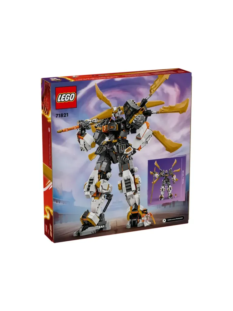 Конструктор NINJAGO 71821 Титановый дракон Коула