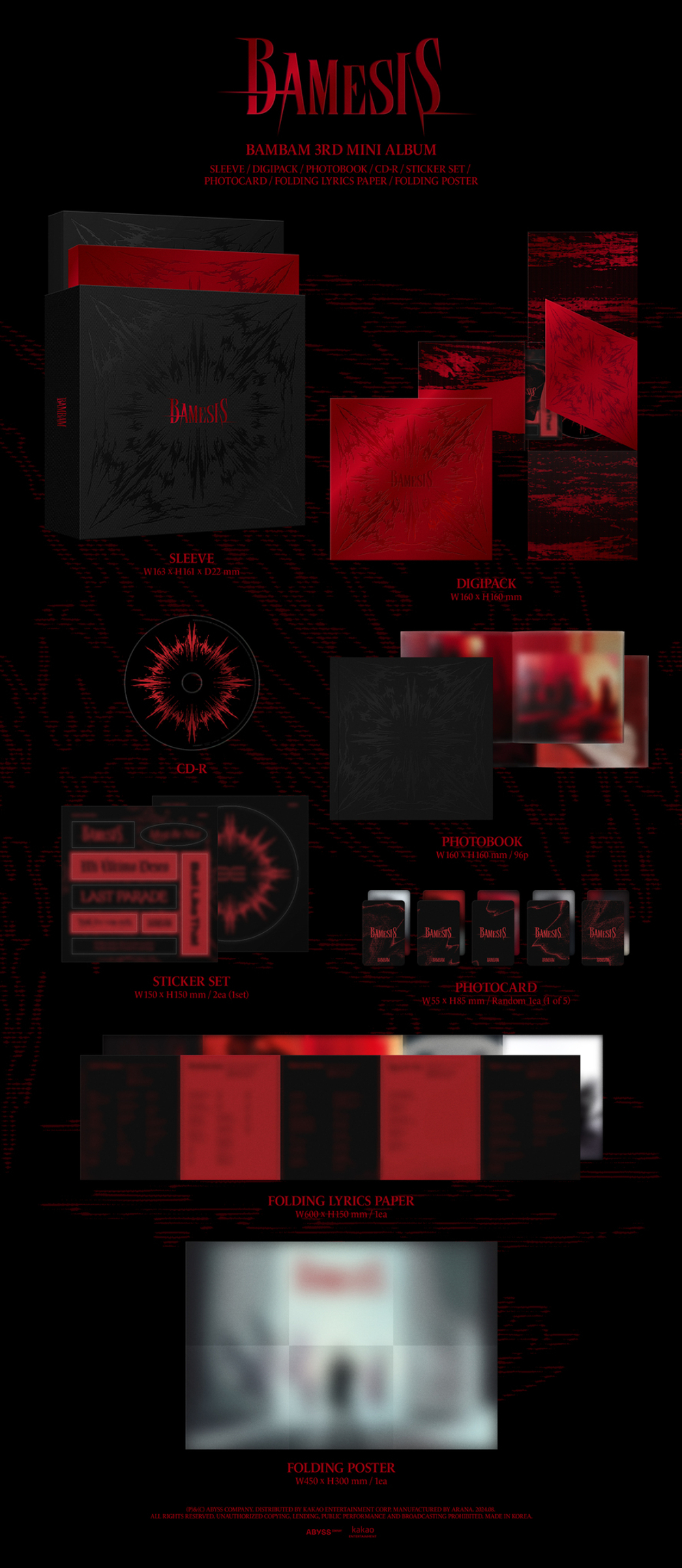 Альбом BamBam – BAMESIS (3rd Mini Album)